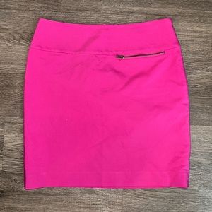 Pink Skirt Zipper Detail